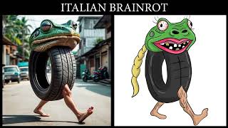 Italian Brainrot Animals And Universe Drawing Parody 2