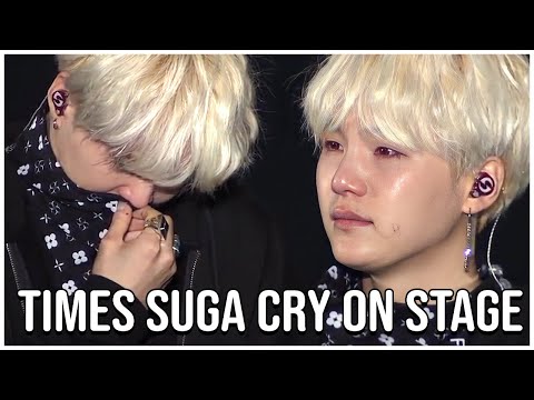 Moments BTS Suga Couldn’t Hold Back His Tears On Stage! What Happened?