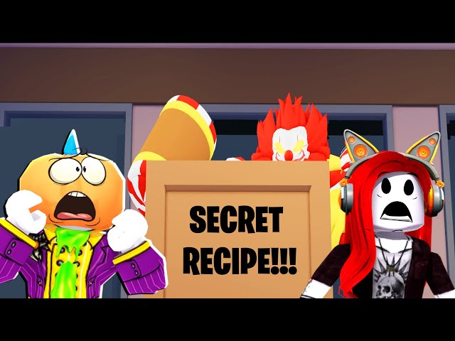 Roblox Ronald Wants The Secret Burger Recipe From The Lab!