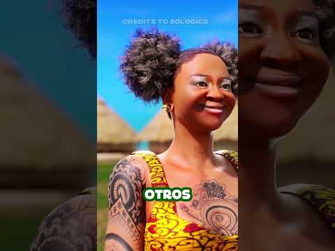 ¿Cómo estiran las orejas las tribus africanas?  #datoscurisos  #curiosidades #shorts