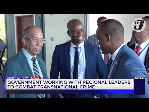 YouTube video thumbnail: Gov't Working With Regional Leaders to Combat Transnational Crime