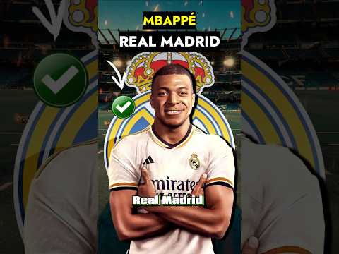 ASÍ LLEGÓ MBAPPÉ al REAL MADRID ¡FICHAJE MILLONARIO! #shortsfeed #shorts #mbappe