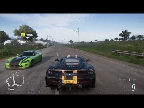 Forza Horizon 5 -Ferrari 488 pista Gameplay