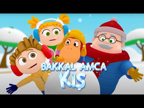 Bakkal Amca ❄️ Kış Özel YENİ: Kızak ve Kardan Adam Şarkısı 🎵🥶  #BakkalAmca