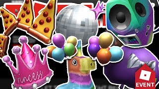 How To Get The Royal Party Hat Event Roblox Videos Page 2 - roblox event hat