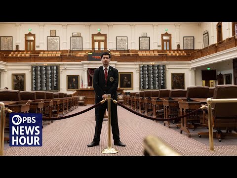 YouTube video thumbnail: Texas Democrats Leave State to Stop GOP Redistricting Plan Backed by Trump