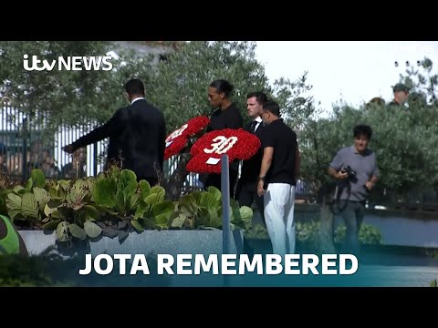 'Their spirit will be with us forever': Liverpool's Diogo Jota and brother laid to rest | ITV News