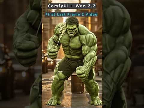 Wan 2.2 + First Last Frame 2 Video