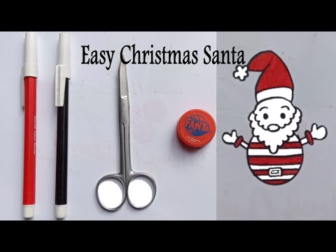 DIY Paper Christmas Santa Claus |How to Make Santa Claus With Paper Easy|