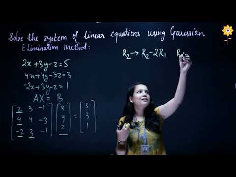 Gaussian Elimination Method | Prof Akansha Rawat | PHCASC