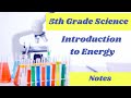 Types and Characteristics of Energy
