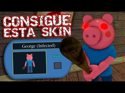 COMO TENER la SKIN (GEORGE) INFECTADO 😨 PIGGY: But NOSTALGIA ROBLOX #roblox #piggy #update