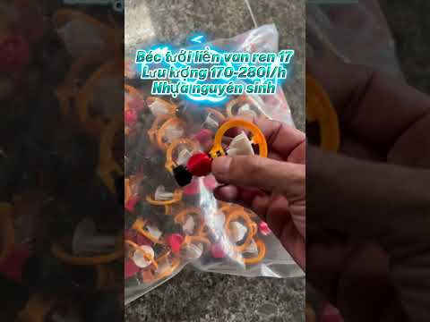 Béc tưới liền van #bectuoicaphe #bectuoicay #thinhhanh #bectuoiphunmua #review #hethongtuoi