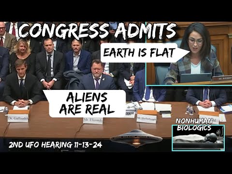 CONGRESS SAYS ALIENS ARE REAL & EARTH IS FLAT?