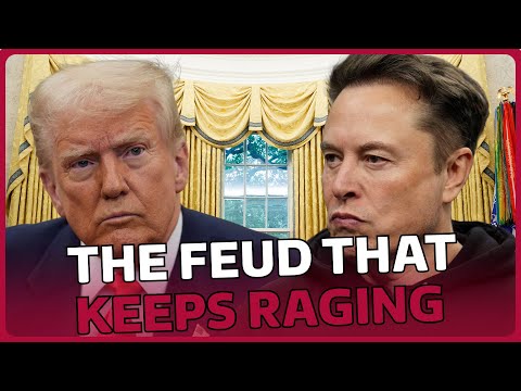 The feud rages on - Trump hits out at Musk’s new America Party | Talking Politics USA | ITV News