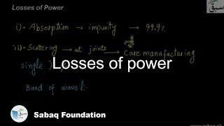 Losses of Power