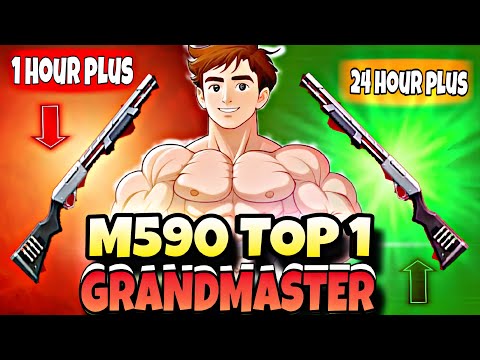 M590 Top 1 India Region Wepons Title l New season Grandmaster journey l #M590newgun#newgunchallenges