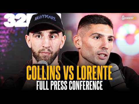 FULL Press Conference! Nathaniel Collins vs Cristobal Lorente | The Next King of Scotland 👑