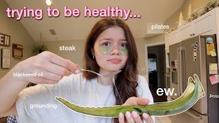 trying to become a wellness girly (again)