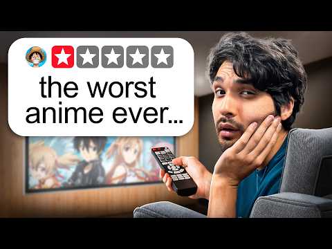 I Watched the 100 WORST RATED ANIME So You Don't Have To