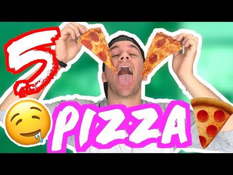 ¡5 DIAS ENTEROS SÓLO COMIENDO PIZZA! 🤤🍕- Beto Pasillas