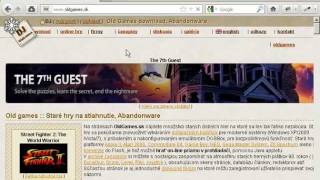 How to Download, Install and Run OldGame Packages @ www.oldgames.sk 