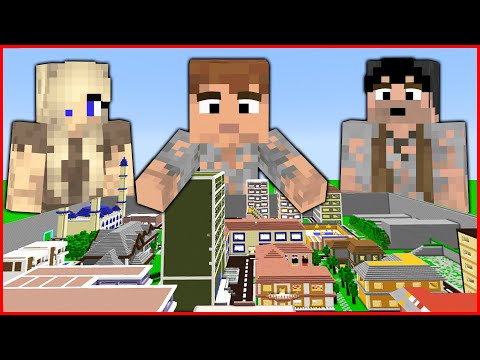 OSMAN VE AİLESİ ŞEHRE SALDIRDI! 😱 - Minecraft ZENGİN FAKİR HAYATI