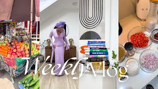 WEEKLY VLOG: RECOVERING FROM SURGERY + COOKING + MASSIVE BOOK HAUL + HOMEWARE SHOPPING
