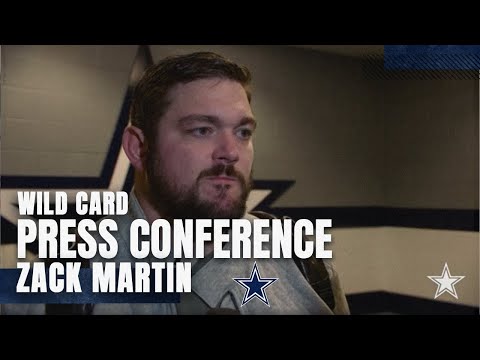 Zack Martin Postgame Wild Card | #SFvsDAL | Dallas Cowboys 2021 video clip