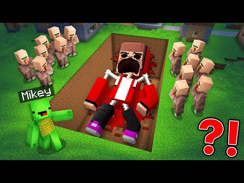 Mikey Found Scary Buried JJ's Body In Minecraft (Maizen)