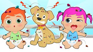 BEBÉS ALEX Y LILY 🪳 ¡Garrapatas en casa! ¿Quién las trajo?