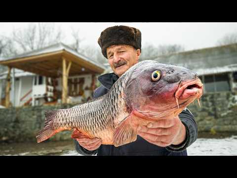 Farmers' Market Find: Baking a Crispy Huge Fish!