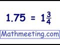 Converting Decimals to Fractions: Step-by-Step Examples