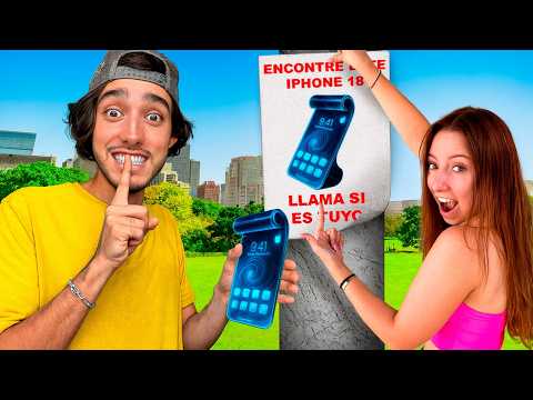 FINGÍ ENCONTRAR UN iPHONE 18 PARA VER CUANTOS MENTIROSOS LO RECLAMAN