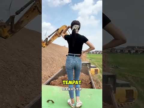operator truck cewek