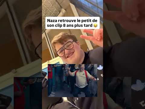 Naza retrouve le petit de son clip 8 ans plus tard 🤣 #rap2025  #rapfr
