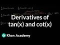 Trigonometric Derivatives and Identities
