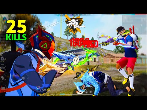 25 Kills 💪 WOODPECKER 🔥 99% Headshot Rate ⚡| Solo Vs Squad Full Gameplay | Sobuj YT📲