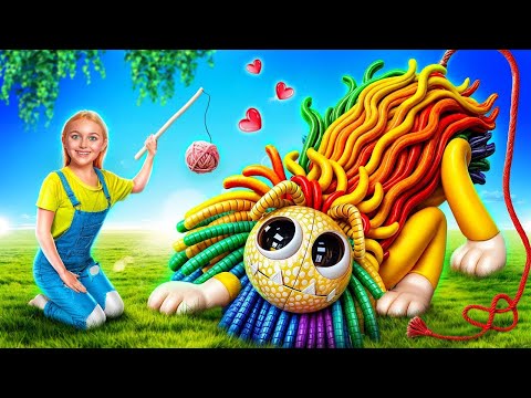 J’ai été Adoptée par Yarnaby! Transformation Extrême Nightmare Critters dans Poppy Playtime 4!