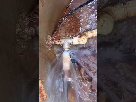 So that’s why they had no water in the house #plumber #plumbing #bluecollar