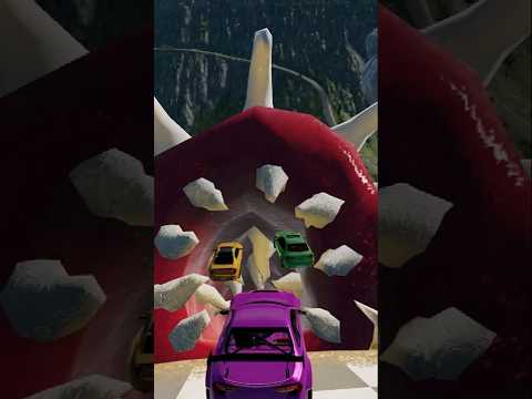 🚗💥 Epic Car Challenge Insane Jumps & Breathtaking Flights! 🌉🔥 #7 Beamngdrive | BeamngMars tk