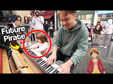 I Played ONE PIECE OP On Piano In Public!