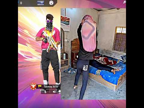 কাউকে চোখ বুজে বিশ্বাস করা ঠিক না #tonmoy165k #freefire #funny #freefirefunny #hiphop
