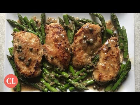 Chicken-Asparagus Piccata | Cooking Light