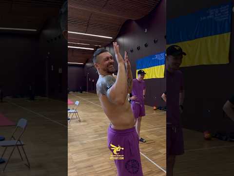 Oleksandr usyk in training camp for tyson fury | (exclusive footage)