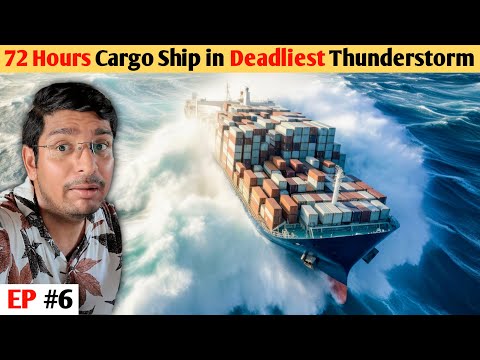 Most Extreme 3 Nights Cargo Ship Journey in World's Largest River 😱