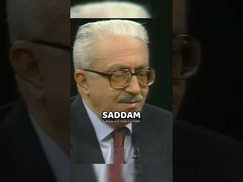 This 1997 Interview With Tariq Aziz Hits Hard After 2003