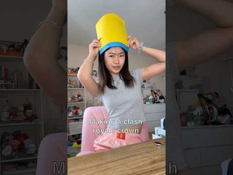 Making a Clash Royale crown