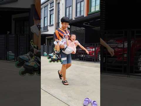 น้องซินโดนพี่เซียนอุ้ม #เซียนซิน #funny #zianzin