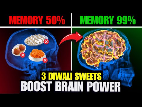 3 Diwali Sweets 🤯 That Boosts Brain Power 🧠 Study Tips and Tricks | Study Motivation